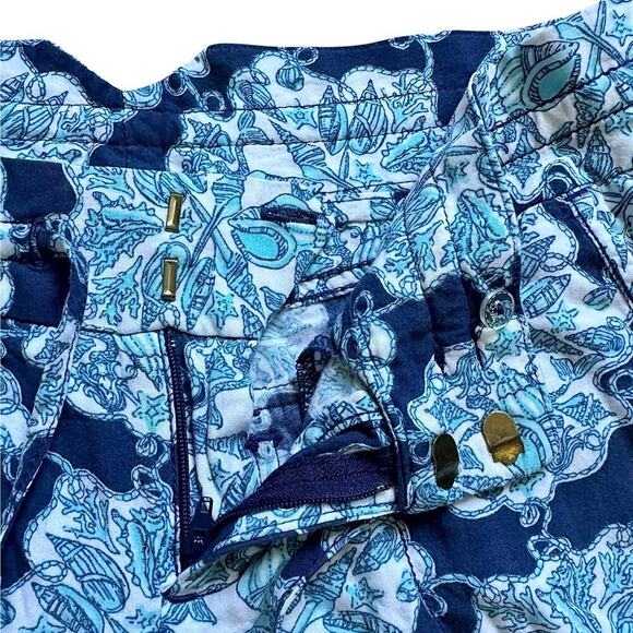 Lilly Pulitzer Pippa Flare Y2K Low Rise Pants in Hey Sailor Size XS - Picture 7 of 11